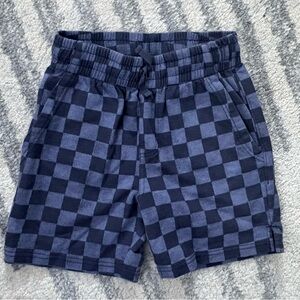 Tea Collection Navy Checkered Kids Shorts